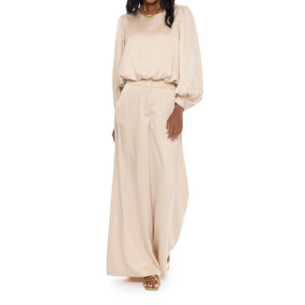 NEW DELUC iris pants in ecru